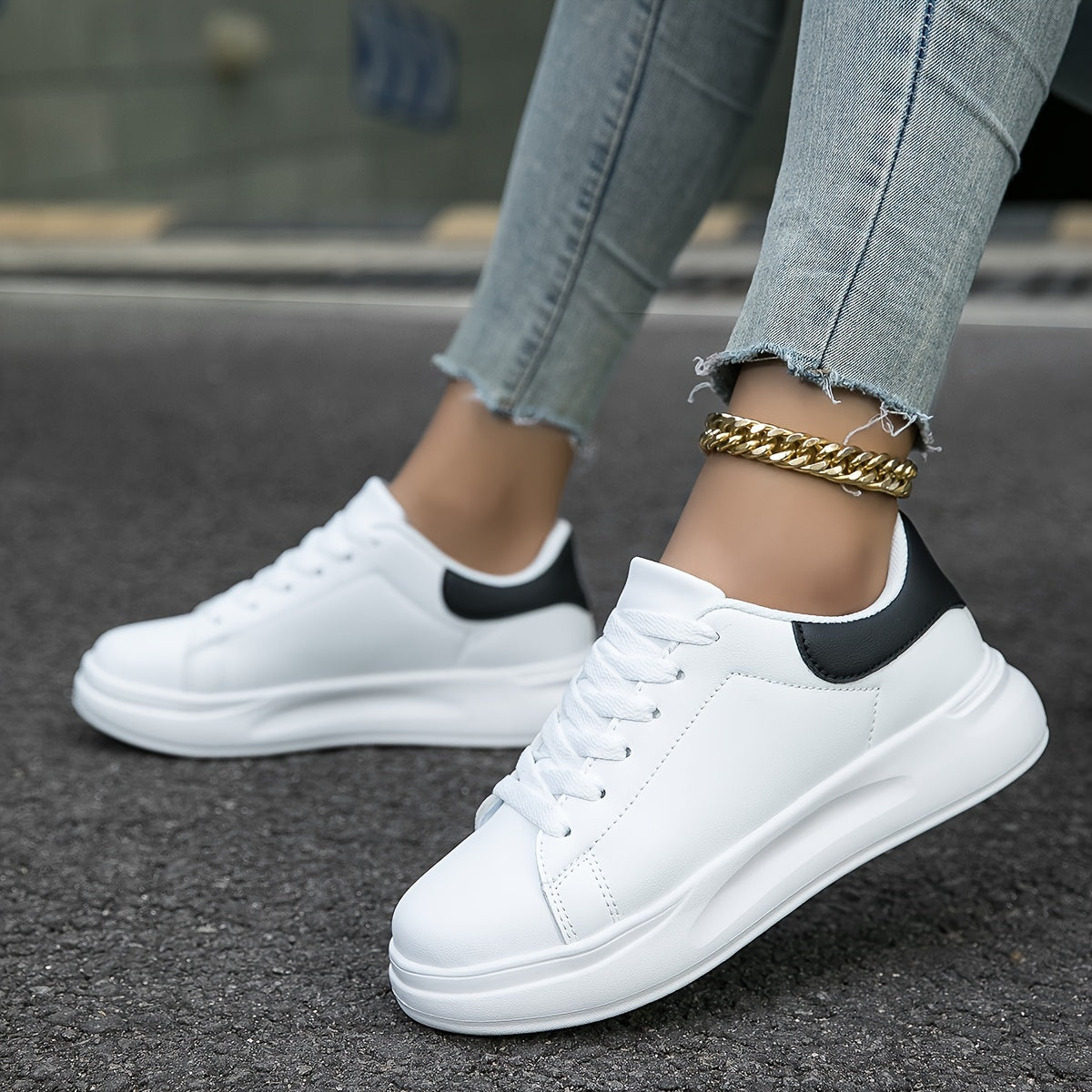 Kvinder Præmie Læder Sneakers - Debera