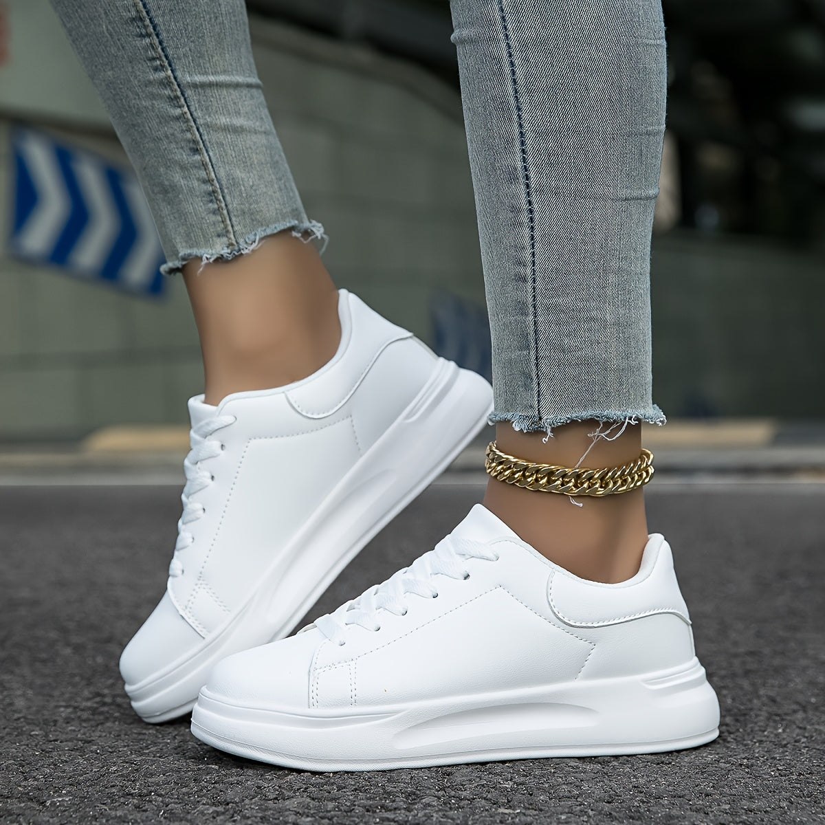 Kvinder Præmie Læder Sneakers - Debera