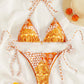 Stilfuld Bikini med Blomster Geo Print - Hydee
