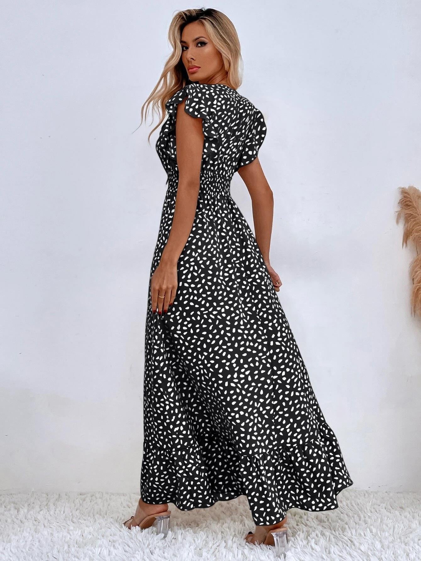 Kadia - Elegant kjole med print