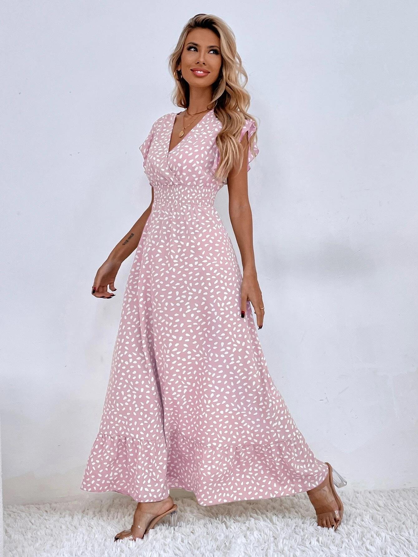 Kadia - Elegant kjole med print