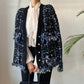 Tweedblazer med frynsede kanter - Blanca