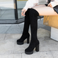 Lette over-the-Knee støvler - Halena