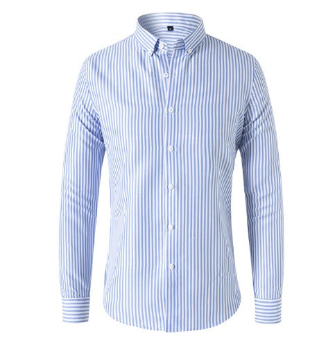 Severin - Business Casual Stribet Skjorte