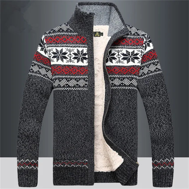 Stilfuld jacquard trøje - Manson