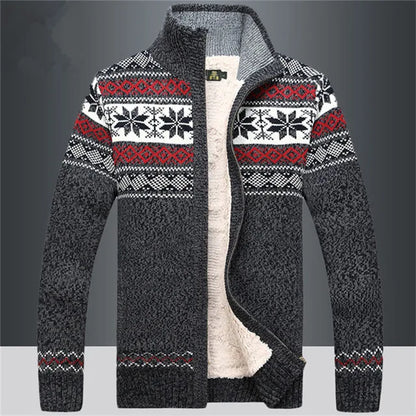 Stilfuld jacquard trøje - Manson