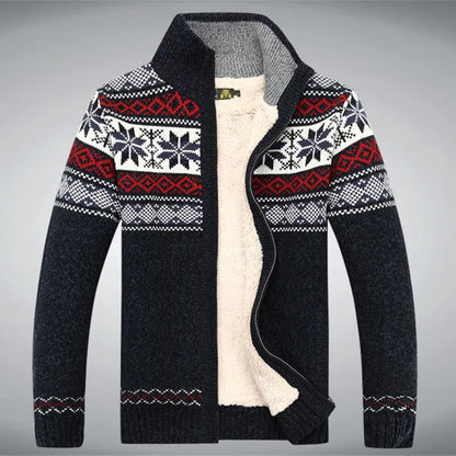 Stilfuld jacquard trøje - Manson
