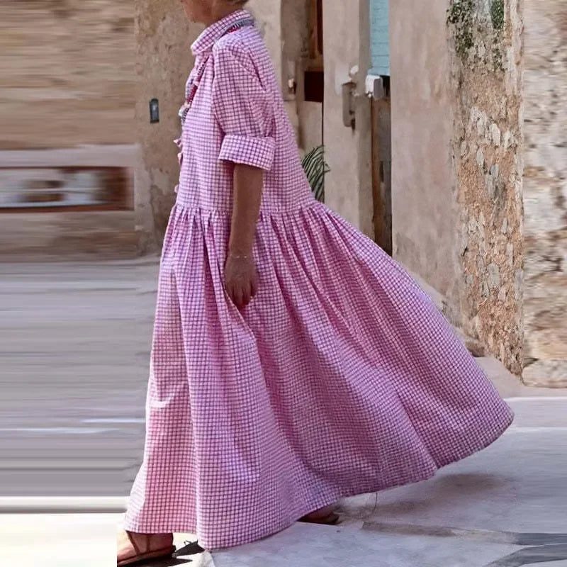 Langærmet jumpsuit til kvinder - Annie