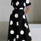 Eda - Elegant Maxikjole Med Print