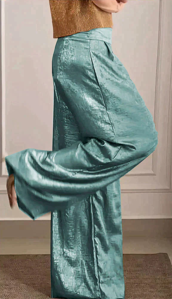 Felicia - Elegant Sæt Med top og Bukser