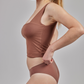 Dobbeltfoldet singlet-bh - Ember