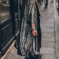 Mechtilde - Glamour-pailletkimono med klokkeærmer