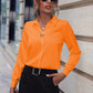 Hvid elegant slim-fit bluse - Ilse