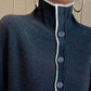 Elegant langhalset cardigan - Floss