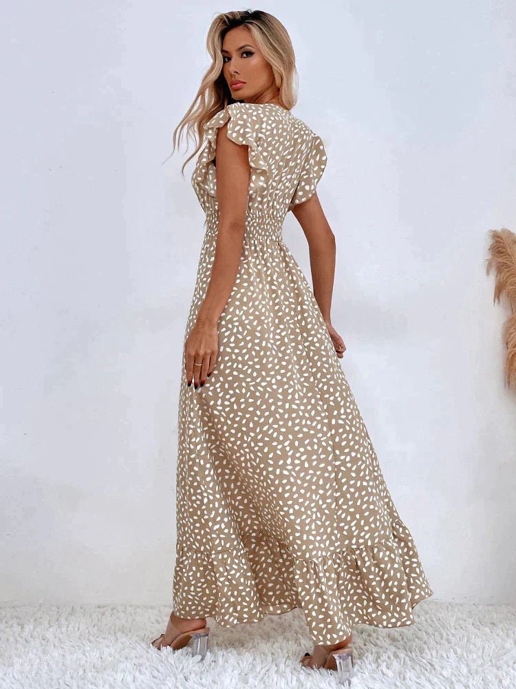 Kadia - Elegant kjole med print