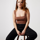 Dobbeltfoldet singlet-bh - Ember
