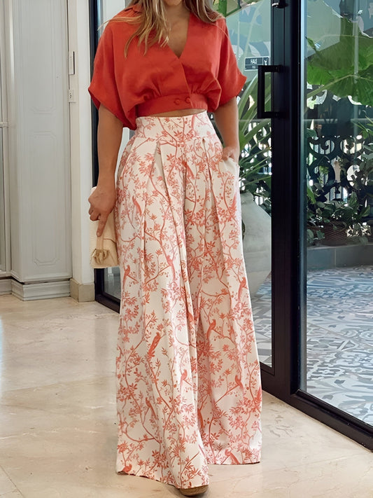 Todelt sommer-jumpsuit til kvinder - Talia