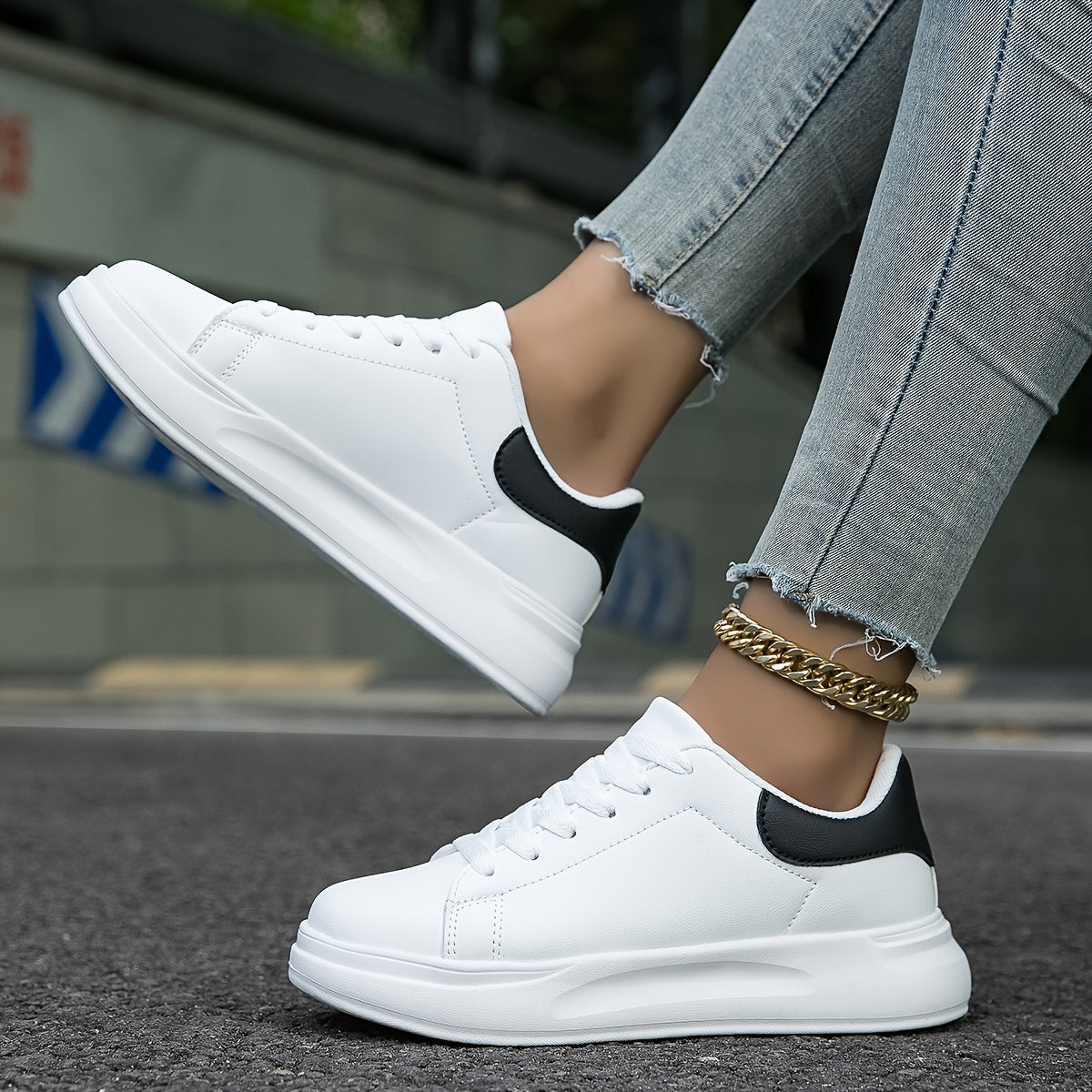 Kvinder Præmie Læder Sneakers - Debera