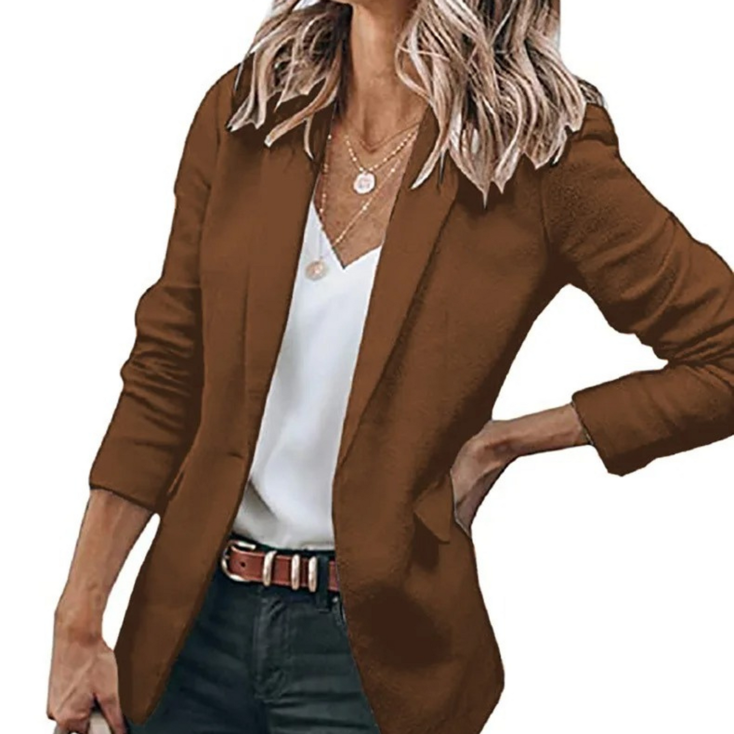 Ivy - Pufærmet blazer til damer