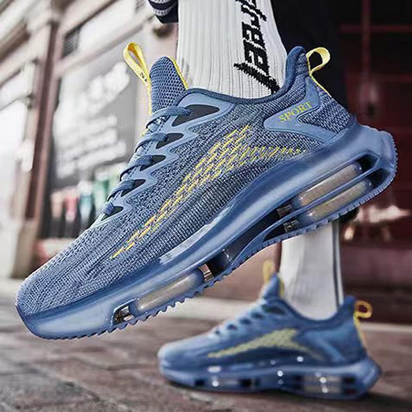 Sozi - Stilfulde sneakers med dobbelt luftpude