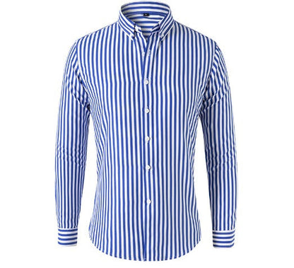 Severin - Business Casual Stribet Skjorte