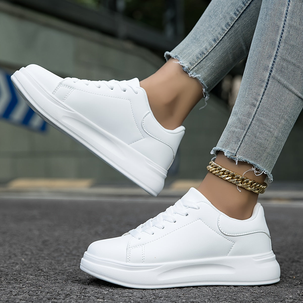 Kvinder Præmie Læder Sneakers - Debera
