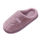 Fladhælede pels slippers til kvinder - Angelin