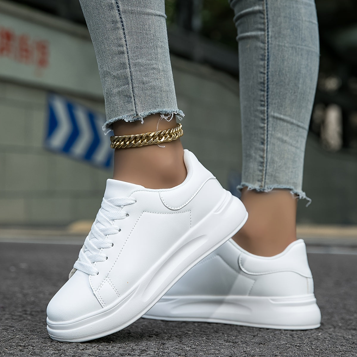 Kvinder Præmie Læder Sneakers - Debera