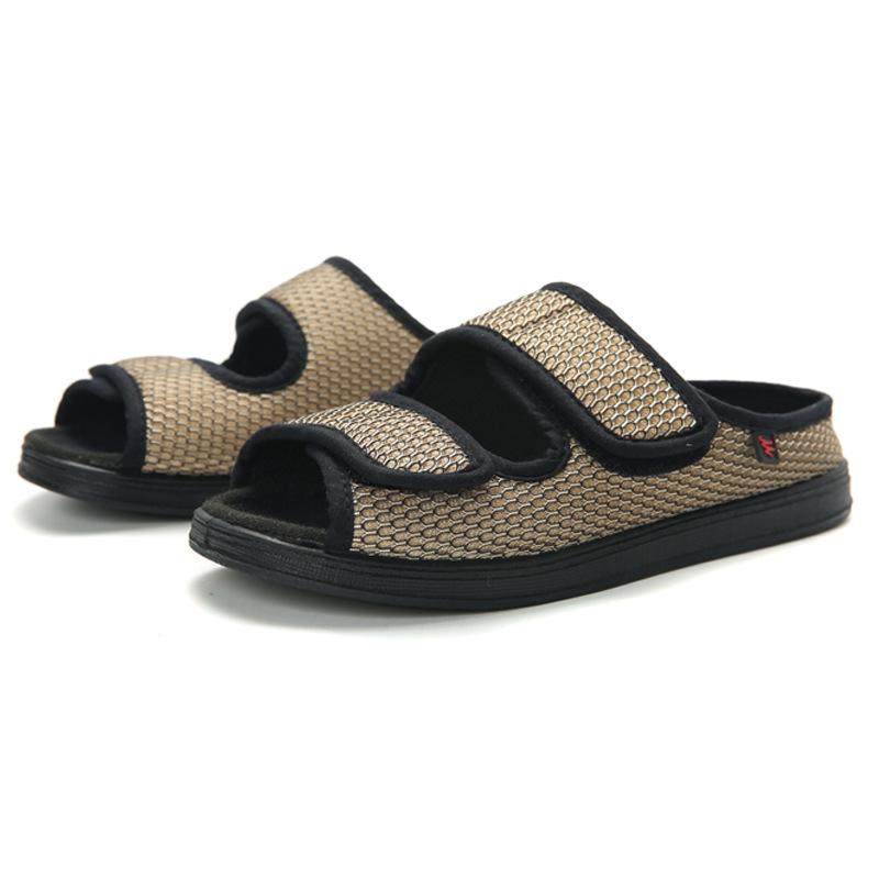 Brede sandaler med åben tå - Vivienne