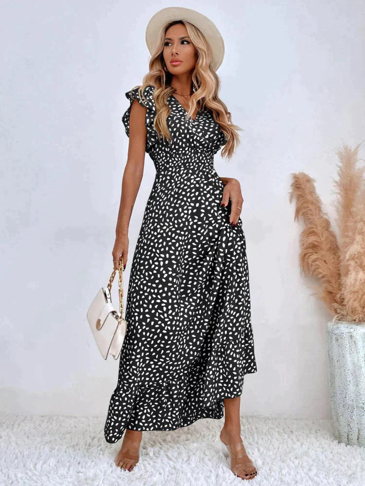 Kadia - Elegant kjole med print