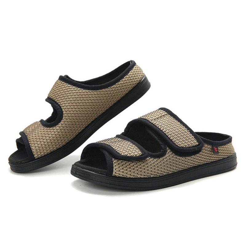 Brede sandaler med åben tå - Vivienne