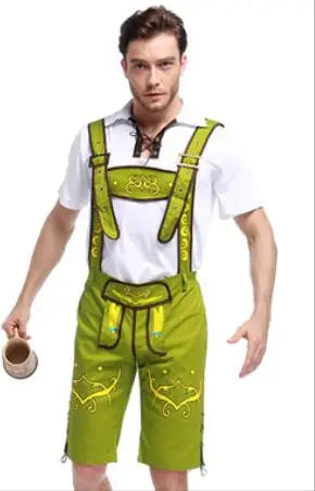 Traditionelt kostume til mænd med forklæde og bluse - Zindar
