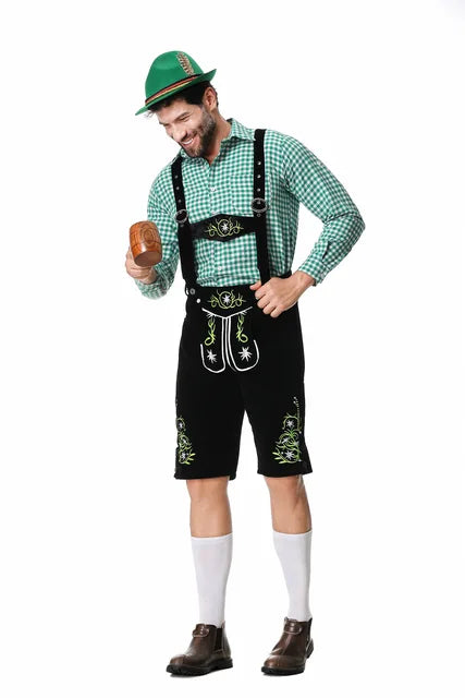 Grønne Oktoberfest Lederhosen - Gaviano
