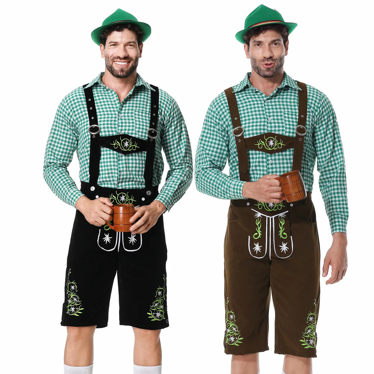 Grønne Oktoberfest Lederhosen - Gaviano