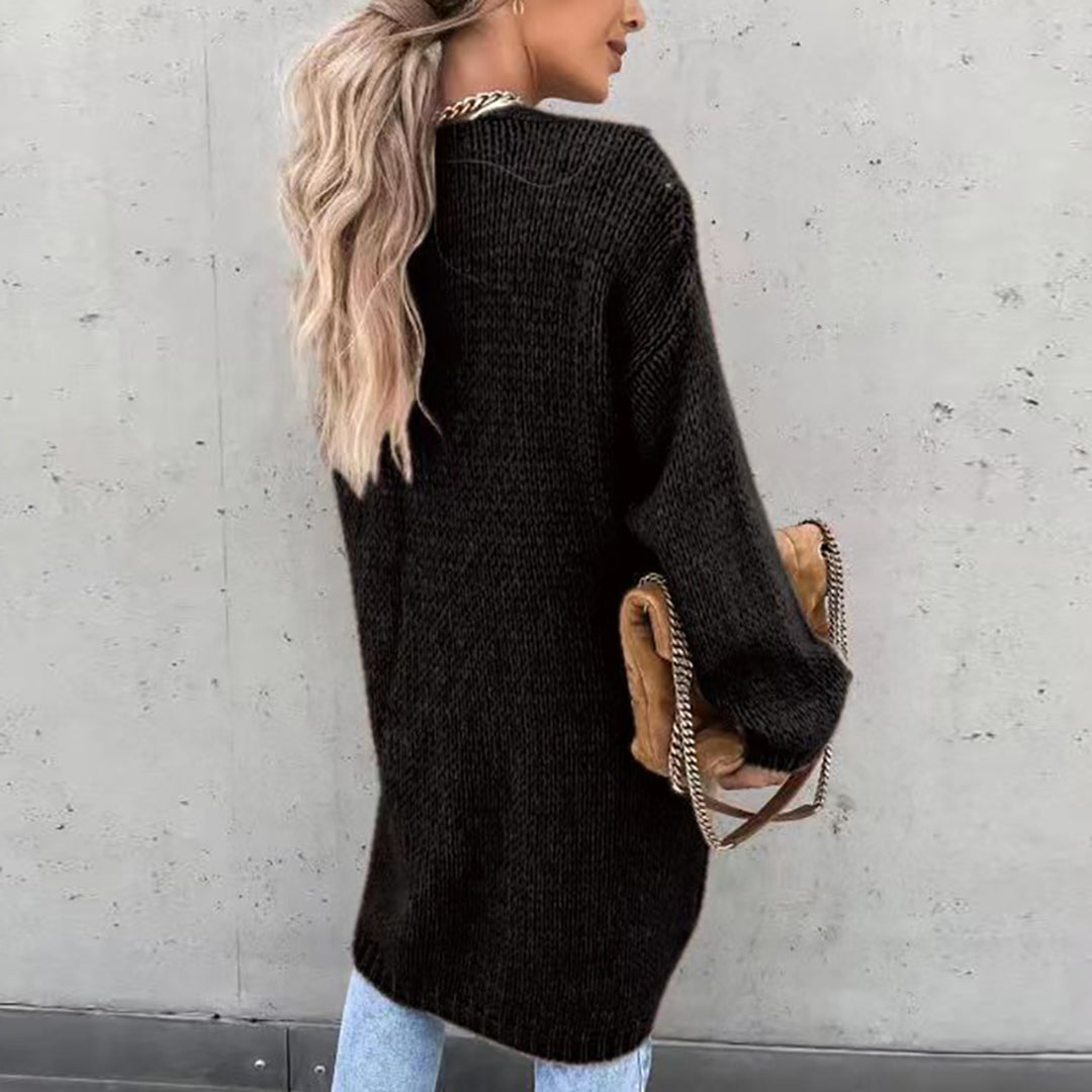 Klassisk cardigan til kvinder - Hollian