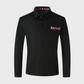 Langærmet Polo-shirt til mænd - Lars