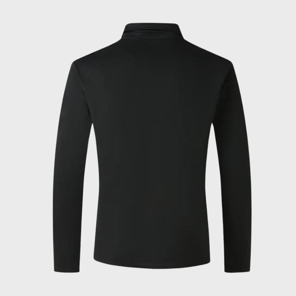 Langærmet Polo-shirt til mænd - Lars