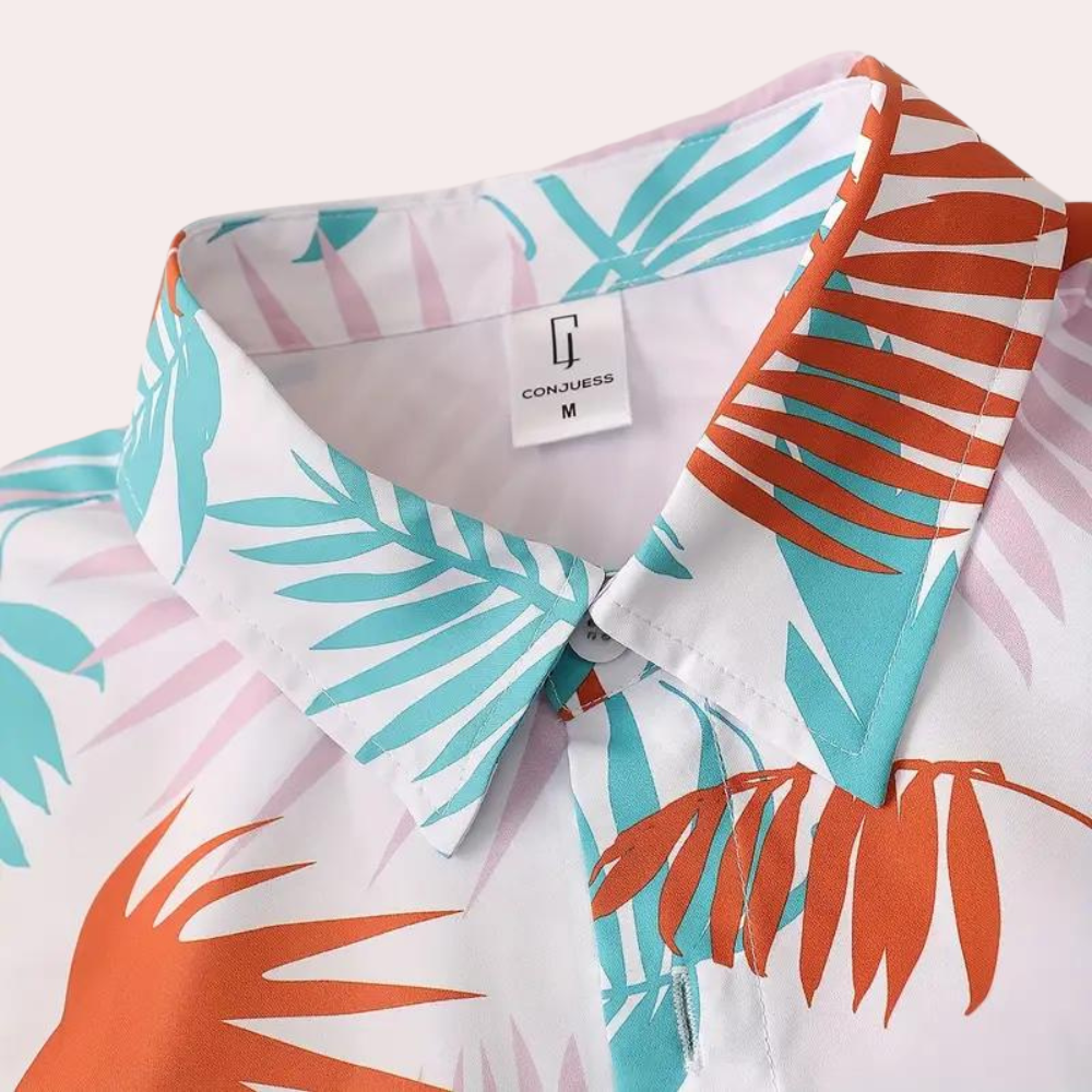 Hawaii-sæt med to dele sommertøj til mænd - Birger