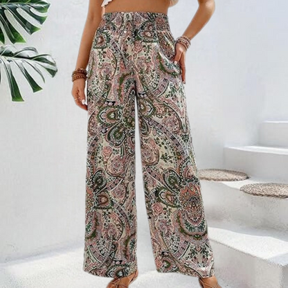 Boheme Farverige vintage-bukser - Brid
