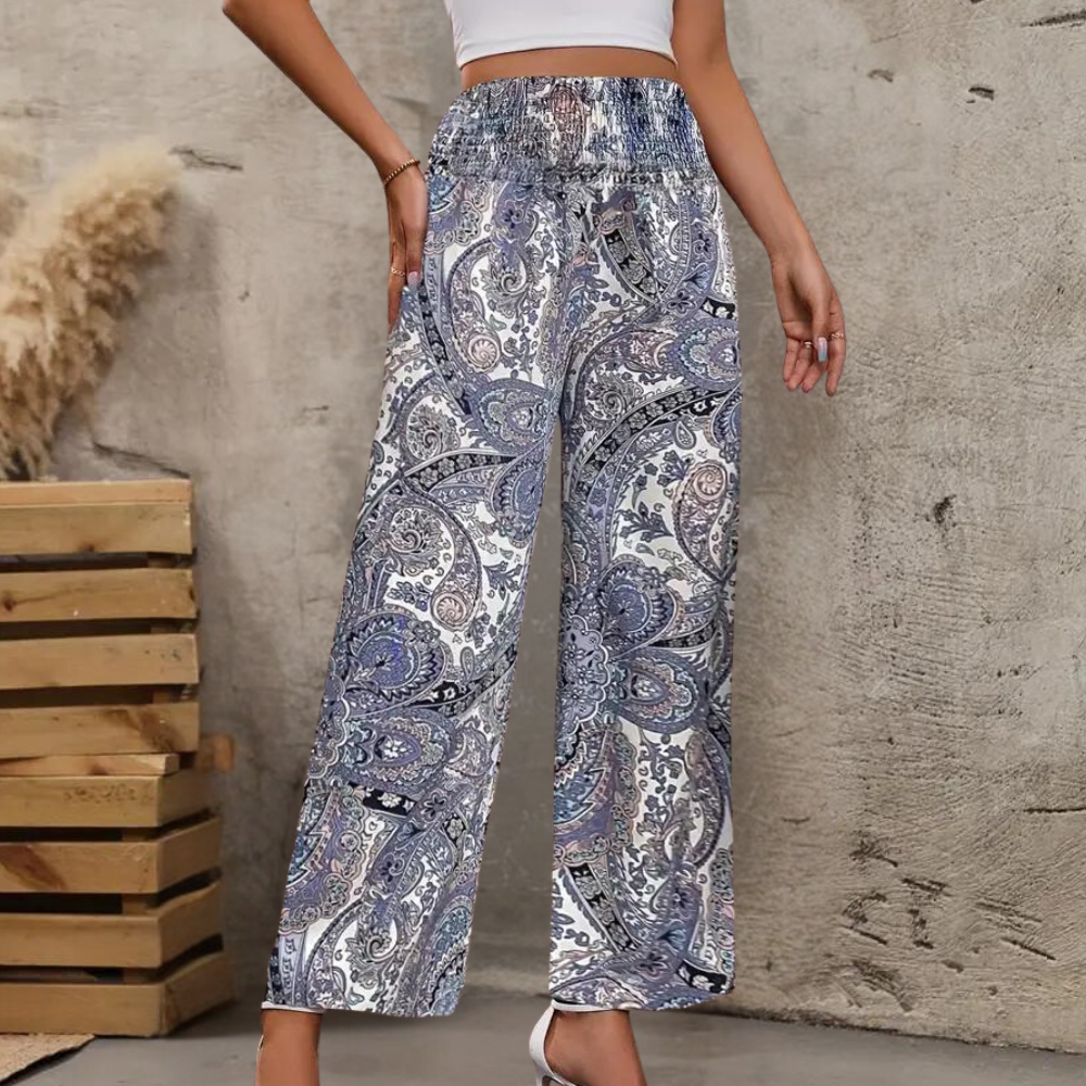 Boheme Farverige vintage-bukser - Brid