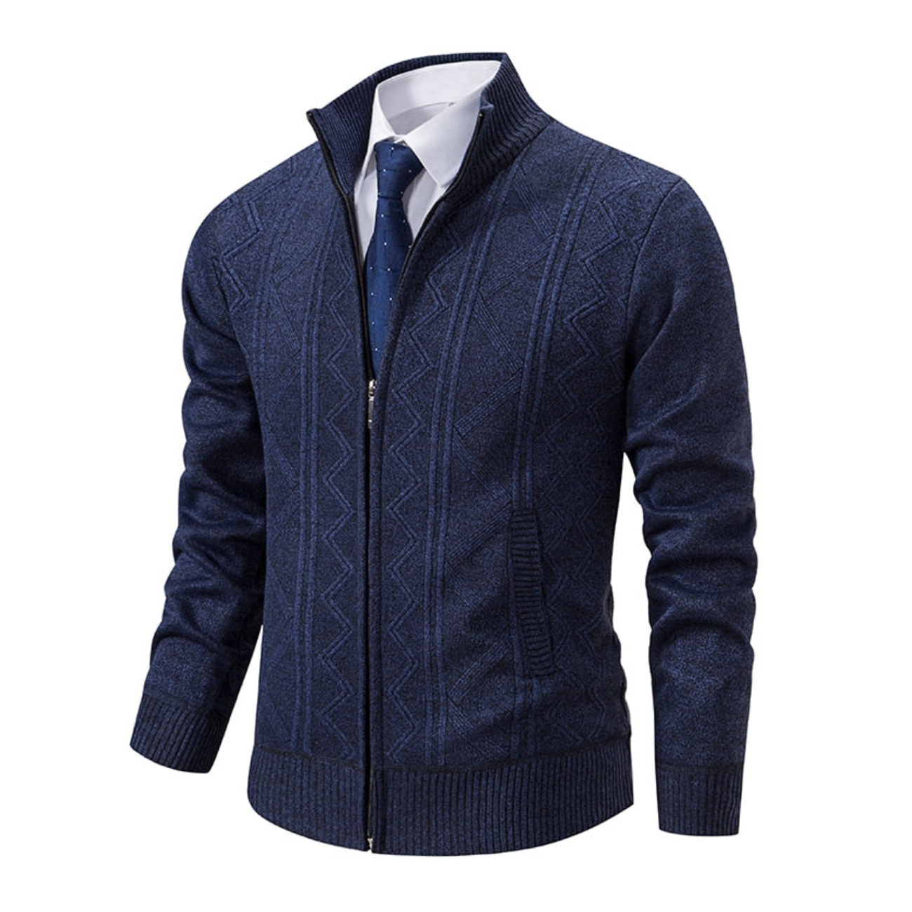 Luksuriøs strikket cardigan - Reno