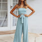 Erisha - Elegant stropløs jumpsuit