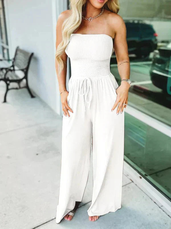 Kvinder Stilfuld Ærmeløs Jumpsuit - Sherol