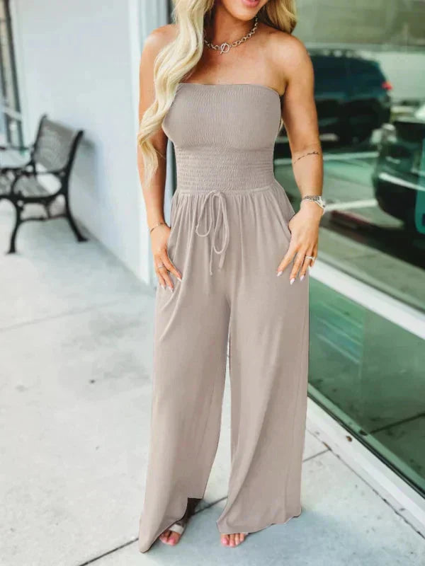Kvinder Stilfuld Ærmeløs Jumpsuit - Sherol