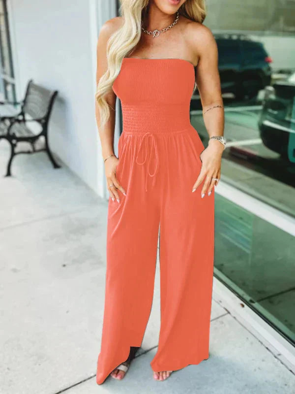 Kvinder Stilfuld Ærmeløs Jumpsuit - Sherol