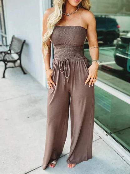 Kvinder Stilfuld Ærmeløs Jumpsuit - Sherol