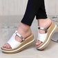 T-strop-platformflipflops til damer - Brianna