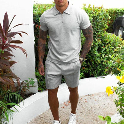 Sommeroutfit Polo & Short-sæt til mænd - Harald