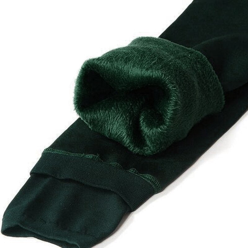 Varme tykke kashmir-vinterleggings (Pakke med 2 dele) - Urania