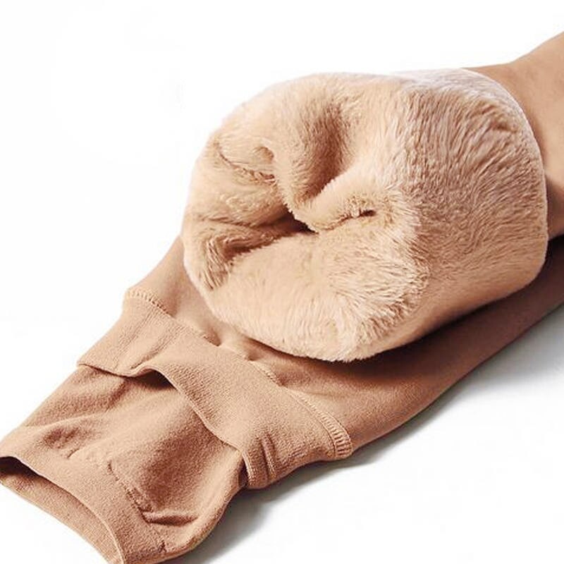 Varme tykke kashmir-vinterleggings (Pakke med 2 dele) - Urania